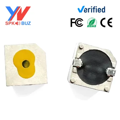 CT-1205C 12.8x10mm 5V SMT Magnetic Active Buzzer OEM Custom Micro Internal Driven Buzzer Alarm for Smart Home ROHS&CE Certifice
