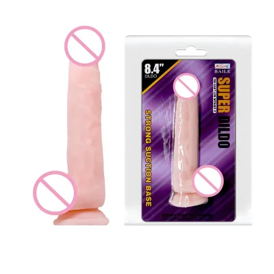 Dildo Realistic Body Safe Silicone Dildo Strong Suction Cup Extremely Soft Adult Toy