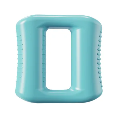 Abdominal Massager Ring Exercise Tool Rechargeable Mini Relaxation Vibrating Gym Accessory New Yoga Fascia Fat-Burning Gun