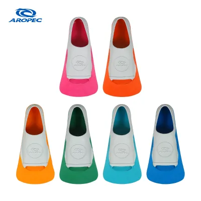 Professional Rubber Training Fins Short Blade Swim Fins for Swimming Practice Comfortable Open Toe Design OEM ODM Service