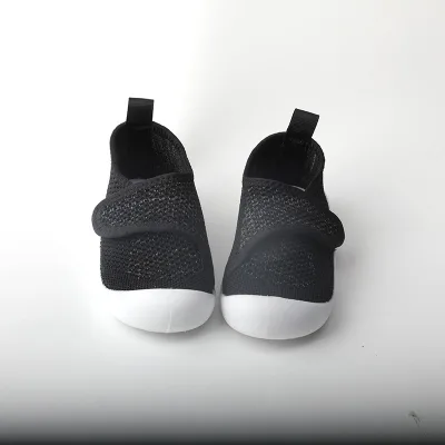 Mesh Fly Barefoot Shoes Hook & Loop Closure Rubber Outsole All Seasons Casual Walking Breathable Factory Direct Supply