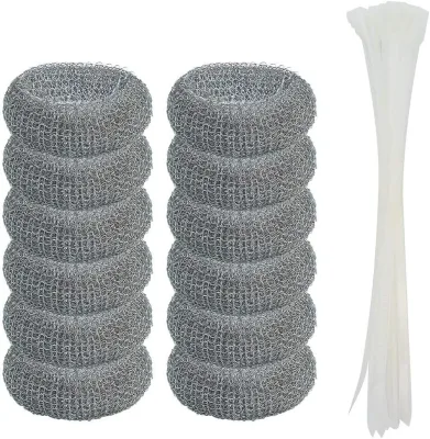 Stainless Steel Fabric Shaver Washing Machine Lint Traps with Nylon Cable Ties Removes Lint From Sweaters Essential Home Laundry