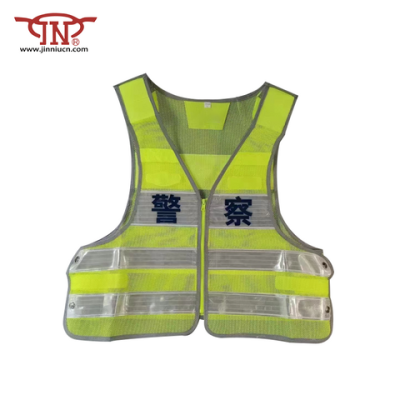 Police reflective vest, traffic safety command vest, police equipment manufacturer