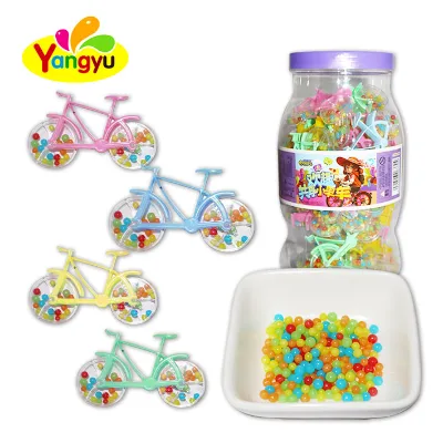 Factory Direct Pretty Plastic Bike Toy Candy for Kids