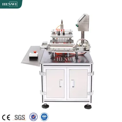 Henwi Industrial Lipstick Stripper - PLC Controlled, Mold Size Adjustable, Compatible with Metal/plastic Tubes.