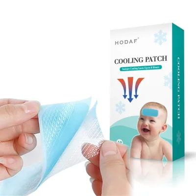 Custom Logo Cooling Gel Patch - Long-Lasting Cool Feeling Patches, Multi-Sizes for Summer Heat Relief & Refreshment