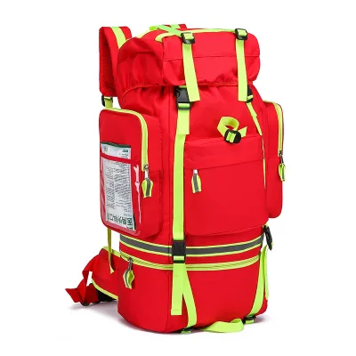 Night Reflective Design Emergency Medical Bag Tactical Trauma First Aid Kit Tactical Bag Hunting Hiking Medical Backpack
