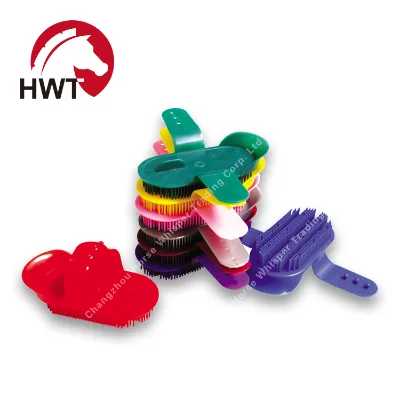 Horse Grooming Brush Plastic Curry Comb Large Size Horse Curry Comb