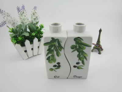 Custom Ceramic Creative Unique Olive Oil and Vinegar Dispenser Brutal Bottle Ceramic wine Bottle
