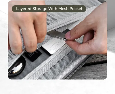 Brilliant Waterproof Keyboard Case with Large-Capacity Durable & Classic Design for Convenient Travel