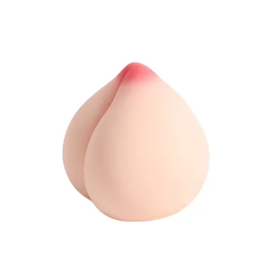 High Quality TPE Material Peach Shape Breast Cup Good Quality Artificial Silicone Men's Masturbation Aid Packaged in a Bag