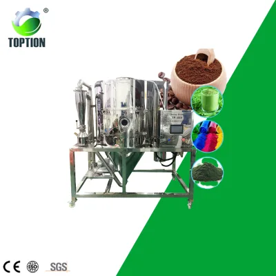 For PLC Controlled Food Processing Spray Drying Machine Dehydrator SUS304 Stainless Steel 5L/H Capacity for Coffee Milk