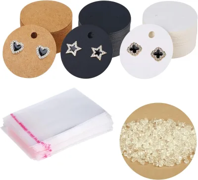 Stylish Wooden Earring Display Cards for Artisan Jewelry