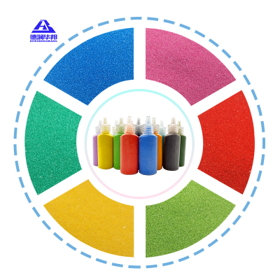 Colored Sand for Construction Materials Interior Decoration Sand Painting Sand Model Making