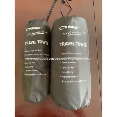 Microfiber travel towel