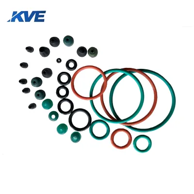 Source Factory Color Rubber O-ring Rubber Ring Silicone Waterproof High Temperature Resistant Wear-resistant Gasket