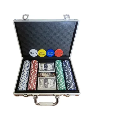 200 Pieces Baccarat Texas Hold'Em Poker Chips Transparent Plastic Coins Domino Chips Eco-friendly Domino Toys
