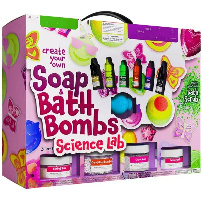 Hot Selling Science Kits Educational Toy Kids Adult Diy Handmade Funny Soap Making Kit Toys With Mold