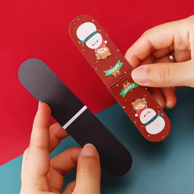 Teacher Student Kids Magnet Bookmark Cute Cartoon Fold Magnetic Bookmark