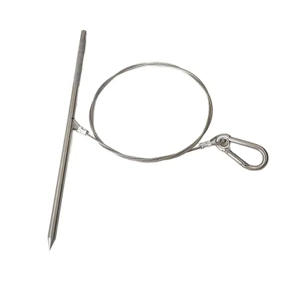 High Quality 316SS Spearfishing Fishing Stringer Fishing Keeper in Stock