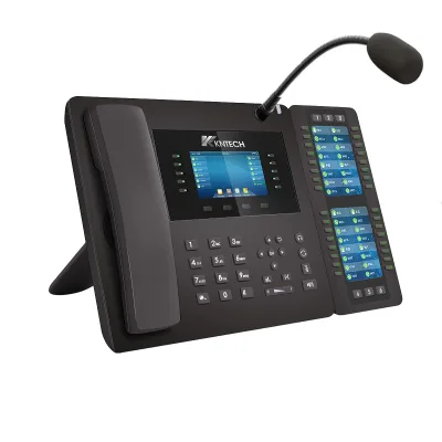 KNTECH High Digital Business Class Desktop Telephone with Microphone Office IP Phone KNPL-700MPlus