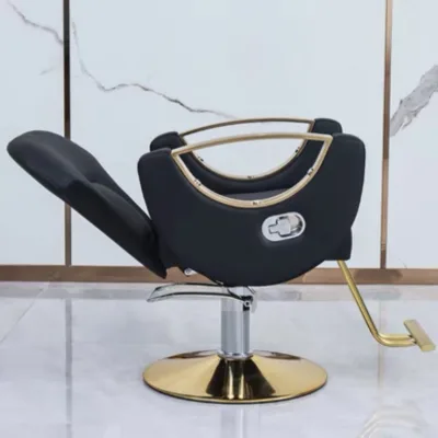 2024 Women's Synthetic Leather Barber Chair for Hair Salons and Living Rooms Barber Equipment Used in Hair Salons Living Rooms