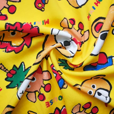 High Quality Cotton Rayon Machine Direct Printed Fabric Curtain Fabrics for Bay for Home With No MOQ