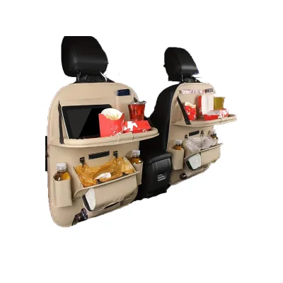 Folding Table Tray Car Seat Back Hanging Storage BagNew Design Car Seat Back OrganizerNew Bestseller