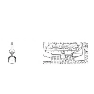 VGS-1510A Head Jack Assembly for Valve Seat & Guide Machine for VSB60 Anti-Vibration Cylinder Head Support Jack