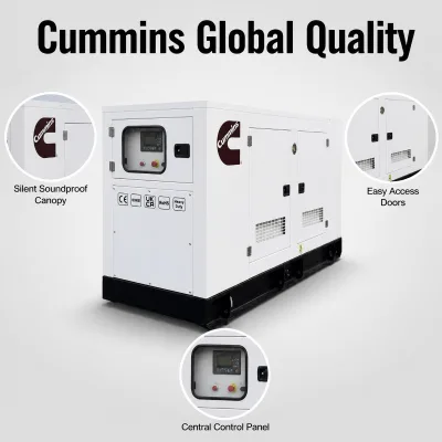 Cummins Baudouin Weichai Perkins Steyr 200kw 250kw 250kva 3 Phase diesel Generator for Industrial/hotel/farm Silent Type Gensets