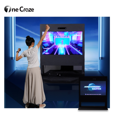 AR Game Interactive Sensor Equipment Screen All-In-One Interactive System Motion Interactive Games for Kids Adults