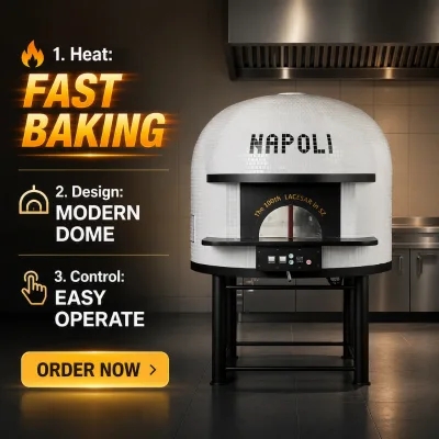 Artisan Quality Electric Neapolitan Pizza Oven for Crispy Evenly Baked Crust Every Batch