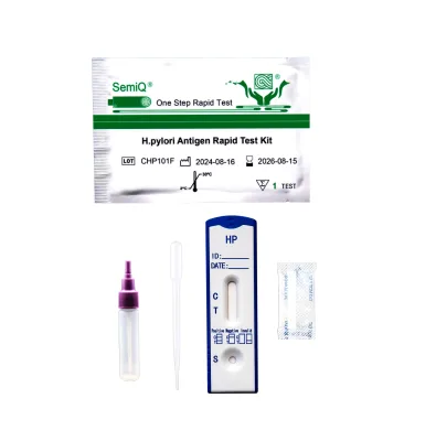 Chuangxingwell SemiQ CE Approved One-Step Stool Antigen Detection H. Pylori Rapid Test Kit Manual Power Source