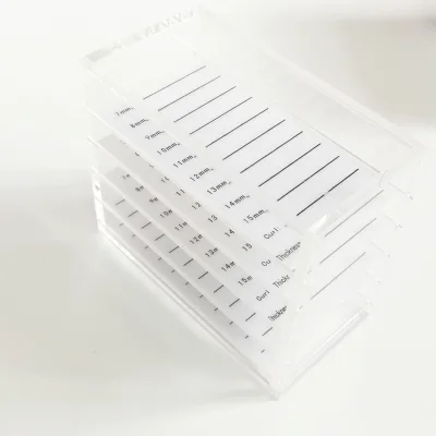 BY Eyelash Storage Box Grafted False Eyelashes Storage Acrylic Eyelashes Display Board Tool 5/10 Layers Lash Storage Box