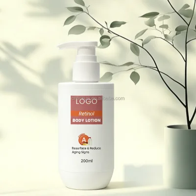200ml Anti Aging Firming Skin Smoothing Anti Wrinkle Body Cream with Retinol Ceramide NP Overnight Renewal Retinol Body Lotion