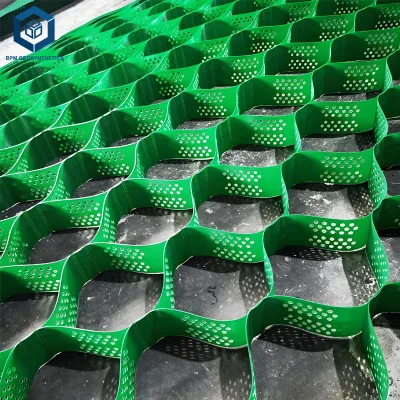 Superior HDPE Geocell Reinforcement Mat for Railway Subgrade Stabilization and Ballast Confinement in Germany
