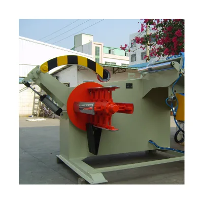 2 in 1 Servo Decoiler Leveler Feeder and Shearing System Material Width:300-1600mm Material Thickness: 0.5-6.0mm