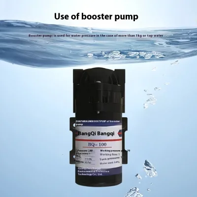 50G/75G/100G/400G Pure Water Machine 24V Diaphragm Pump for Water Purifier Boost Pump Made Plastic Operated Electric Power