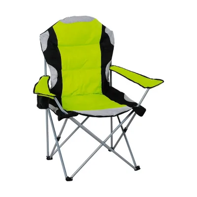 350lbs Load 1 Position Folding Camping Chair with Padding