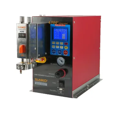 SUNKKO-A300+ Industrial Pneumatic Spot Welder Built-in Compressed Air Pump Pneumatic Pressing Spot Welder for Battery Repair