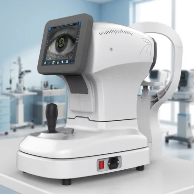 Hot Selling Ophthalmology Auto Refractometer Potec Auto Refractometer Keratometer Automatic Eye Tracking