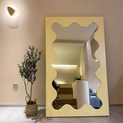 Candy Style Full-Body Dressing Mirror Clothing Store Living Room MOQ 50pcs Wholesale Factory Direct OEM