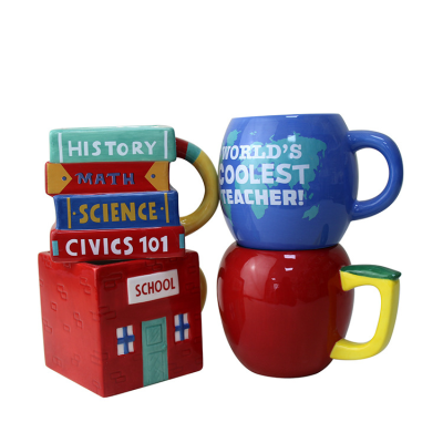 Irregular Shape Ceramic Mug Personalized Custom Milk Tea Mug Funny 3d Ceramic Coffee Mug