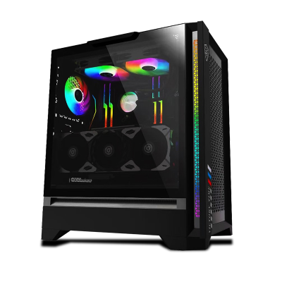 Wholesale 6th Generation I3 Premium Computer Enclosure Round Desktop Computer Case