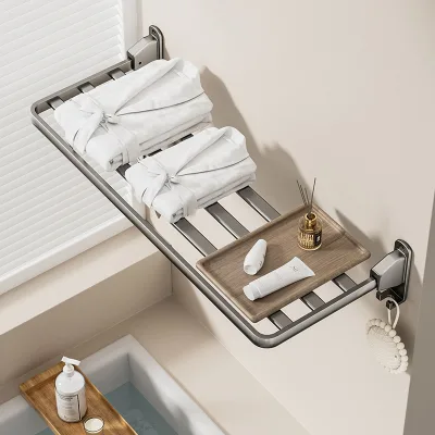 Collapsible Drying Racks for Laundry Wall Mounted Drying Rack Retractable Folding Laundry Drying Rack Hanger