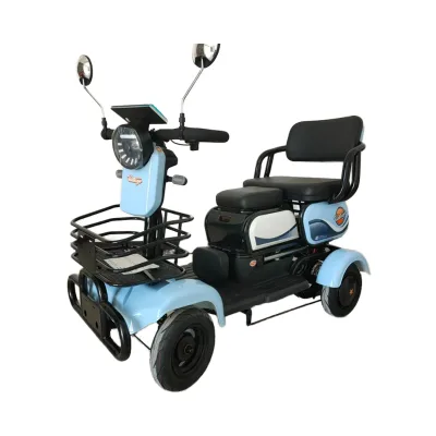 Customizable Electric Quad Open Body Type Convenient Urban Cycling for Seniors or Disabled People
