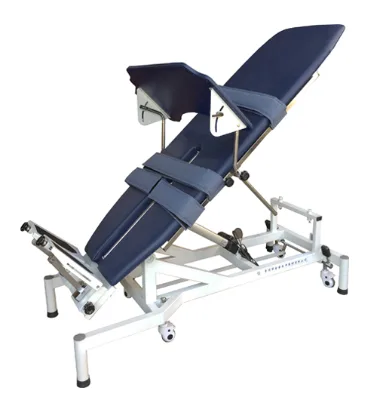 Traditional Metal Masseur Tilt Table for Relaxing & Therapeutic Massage