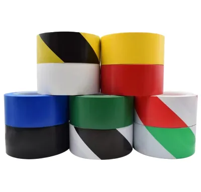 High Visibility PVC Flagging Tape Single Sided Packing Tape for Boundary & Temporary Marking Waterproof Heavy Duty