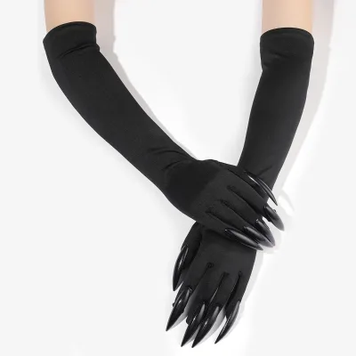 Long Fingernail Ghost Gloves Cosplay Performance Halloween Party Gloves