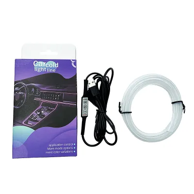 12V RGB EL Wire for Car Applications: Cold Light Line Technology and Performance